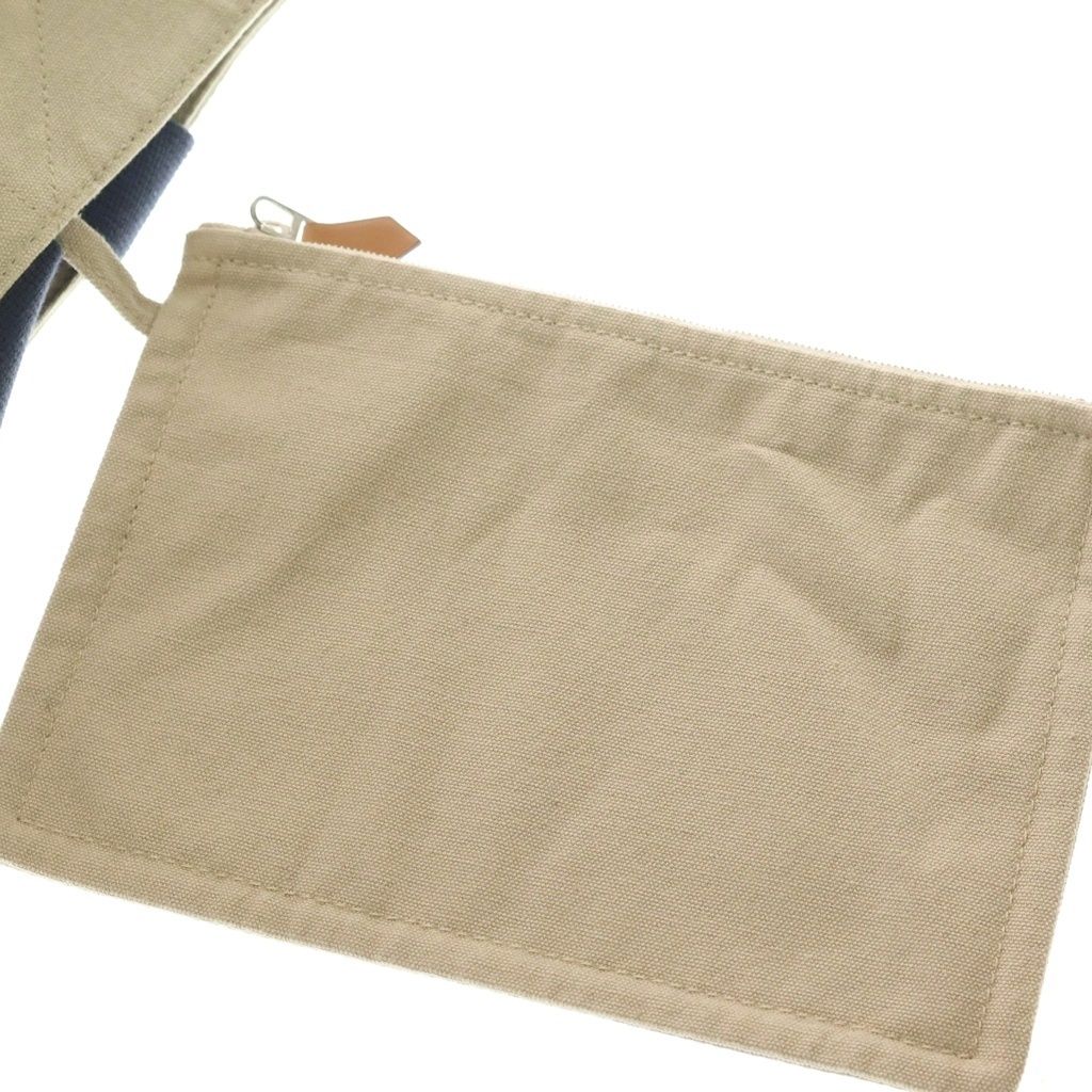 Hermes Canvas Tote Beige — view 9