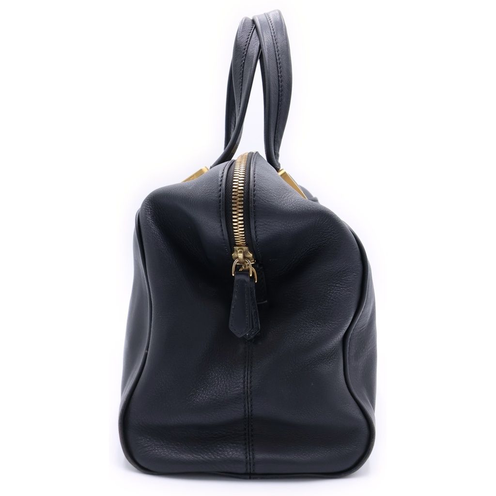Fendi Chameleon 2-Way Shoulder Bag Beige Leather Gold — view 3