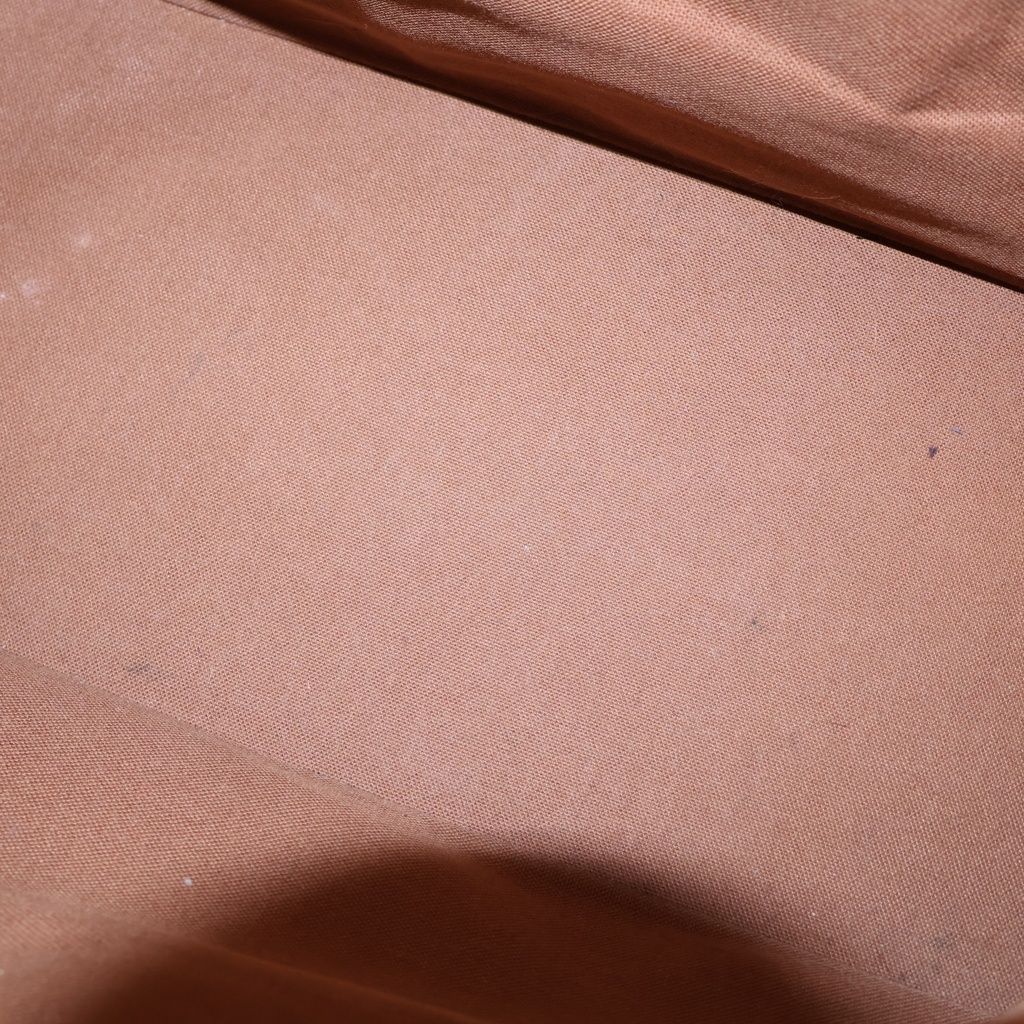 Louis Vuitton Monogram Cabas Mezzo Tote Brown Leather Gold — view 5