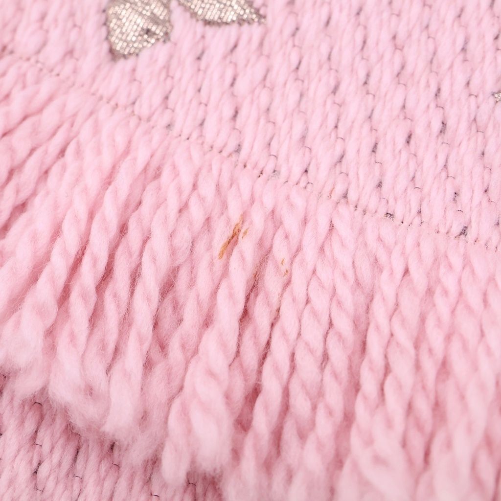 Louis Vuitton Monogram Echarpe Logo Mania Shine Scarf Pink — view 5