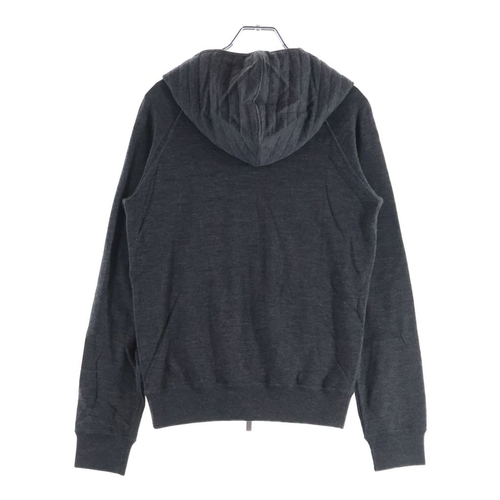 Celine Set Cashmere Knit Zip Up Hoodie Pants Gray — view 3