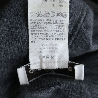 Celine Set Cashmere Knit Zip Up Hoodie Pants Gray — view 8