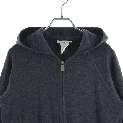 Celine Set Cashmere Knit Zip Up Hoodie Pants Gray — view 6