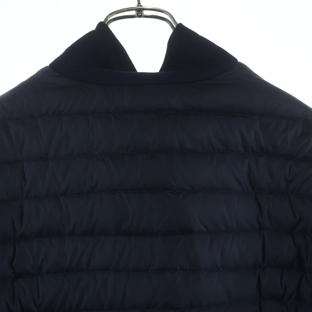Moncler Rome Double Zip Jacket Down Navy — view 4