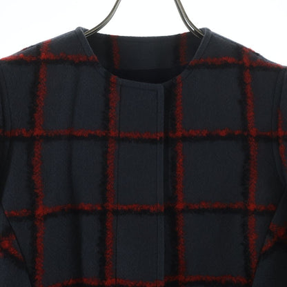 Dior Set Check Mohair Jacket Set Gray — view 6