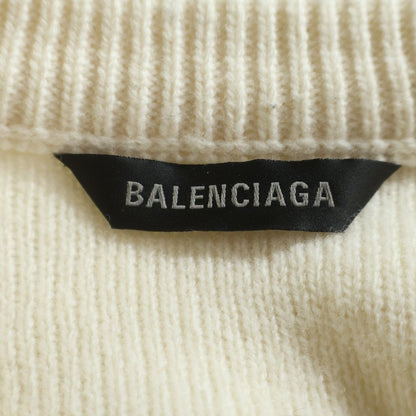 Balenciaga Knit White Wool Sweater — view 6