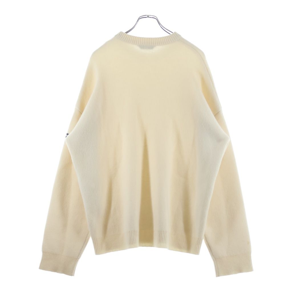 Balenciaga Knit White Wool Sweater — view 2