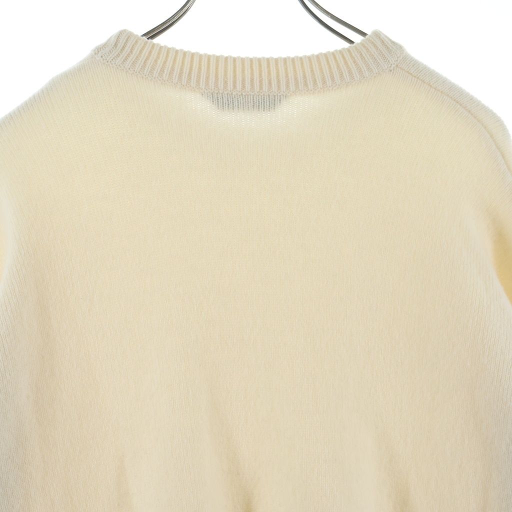 Balenciaga Knit White Wool Sweater — view 4