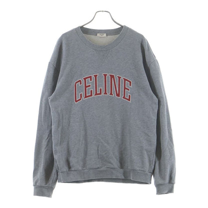 Celine Front Logo Sweatshirt Gray