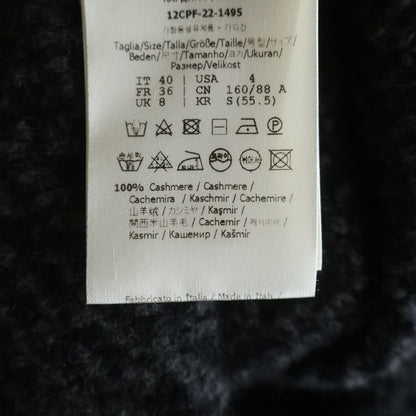 Fendi Zucca Pattern Knit Cardigan Gray 40 — view 7