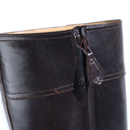Hermes Buckle Boot Brown — view 6