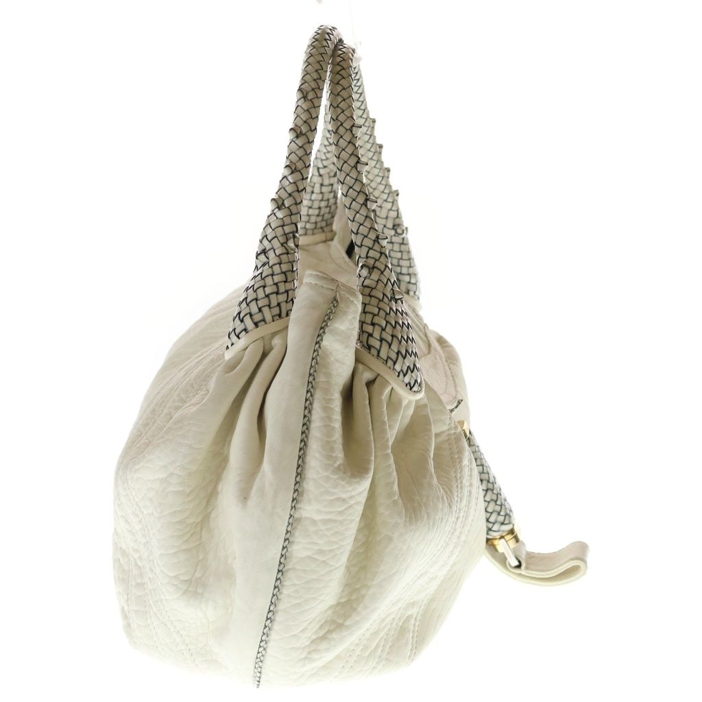 Fendi Spy Shoulder Bag White Leather — view 3