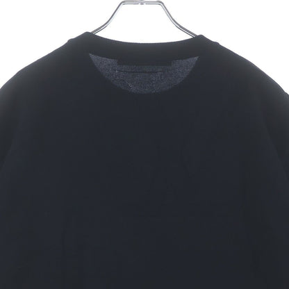 Louis Vuitton Monogram Short Sleeve Cotton Crew Neck Short Knit T-Shirt Black — view 4