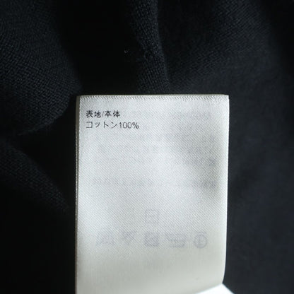 Louis Vuitton Monogram Short Sleeve Cotton Crew Neck Short Knit T-Shirt Black — view 7