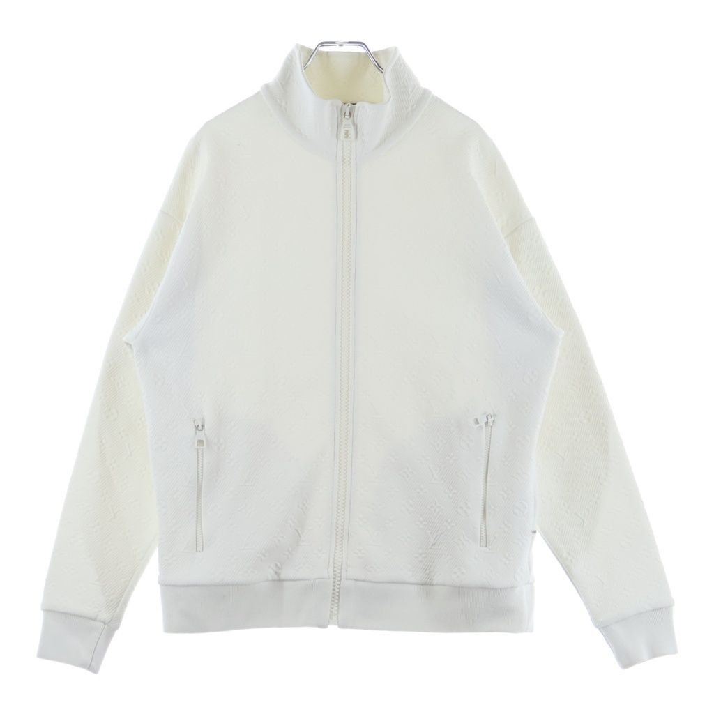 Louis Vuitton LV Monogram Track Jacket White