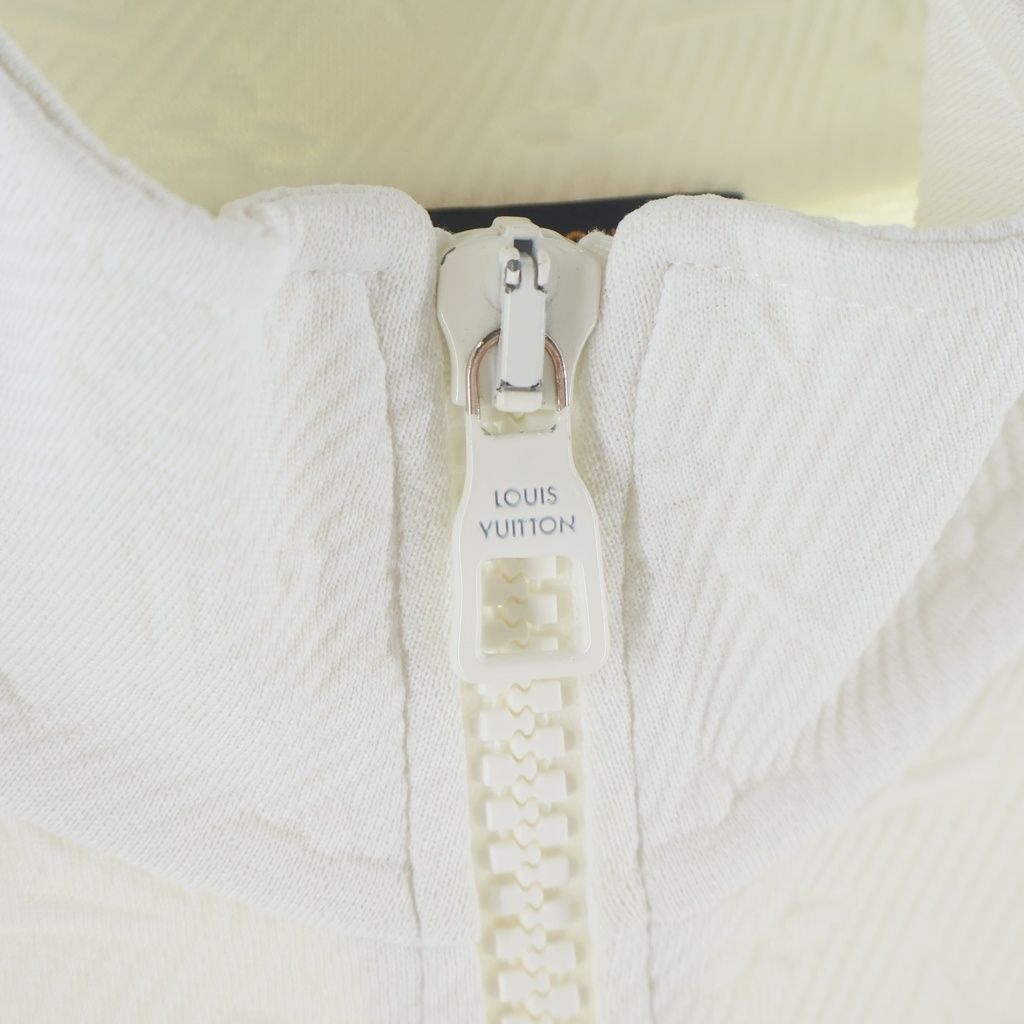 Louis Vuitton LV Monogram Track Jacket White — view 5