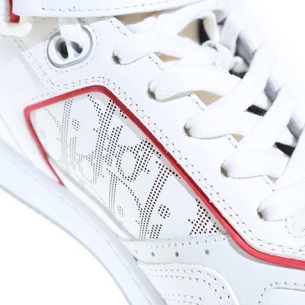 Dior Oblique High Cut Sneakers White — view 6