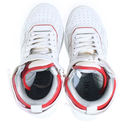 Dior Oblique High Cut Sneakers White — view 4