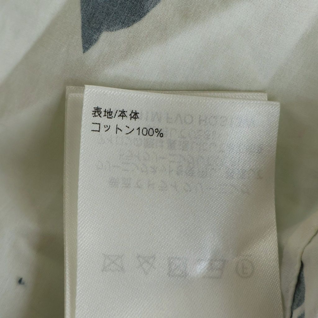 Louis Vuitton Monogram Flower Print All Over Pattern Cotton Poplin Shirt White — view 7