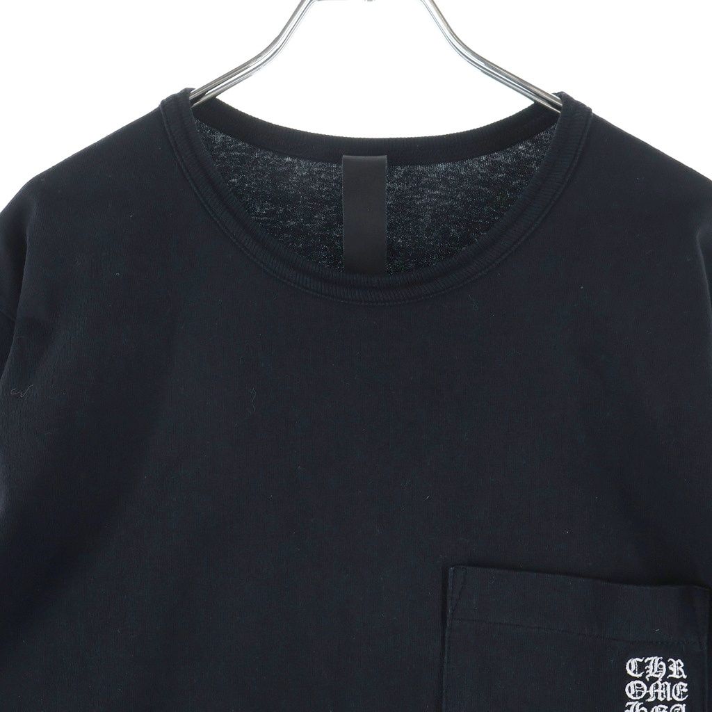 Chrome Hearts Not Vertical Logo L S Tee Not Crew Neck Long Sleeve T-Shirt — view 3