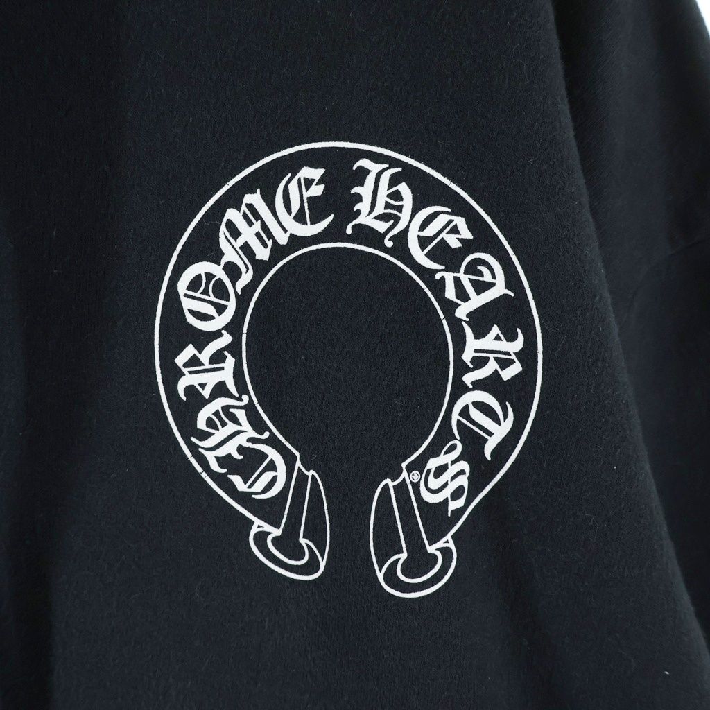 Chrome Hearts Sweatshirt Plvr Sleeve Floral Back Horse Shoe Print Pullover — view 5