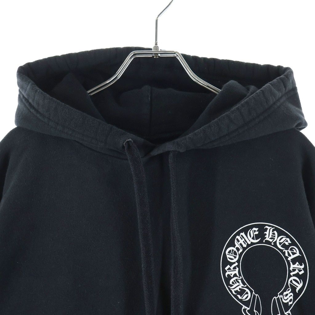 Chrome Hearts Sweatshirt Plvr Sleeve Floral Back Horse Shoe Print Pullover — view 3