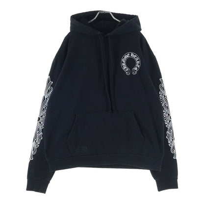 Chrome Hearts Sweatshirt Plvr Sleeve Floral Back Horse Shoe Print Pullover — view 2