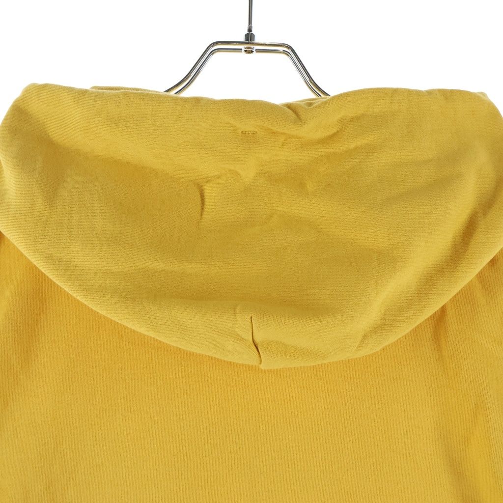 Moncler Grenoble Maglia Con Cappuccio Logo Pullover Hoodie Yellow — view 4