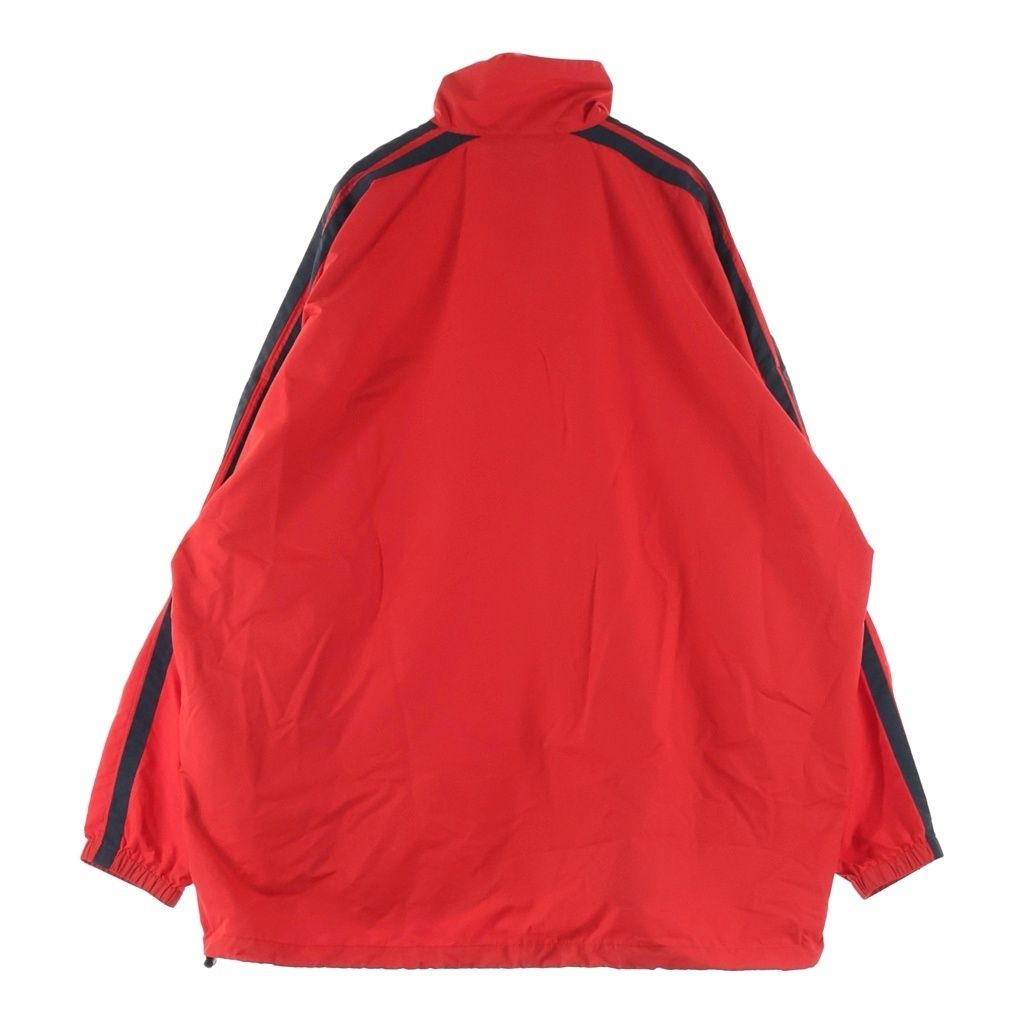 Balenciaga Front BB Logo Embroidery Zip Up Nylon Track Jacket Black — view 2