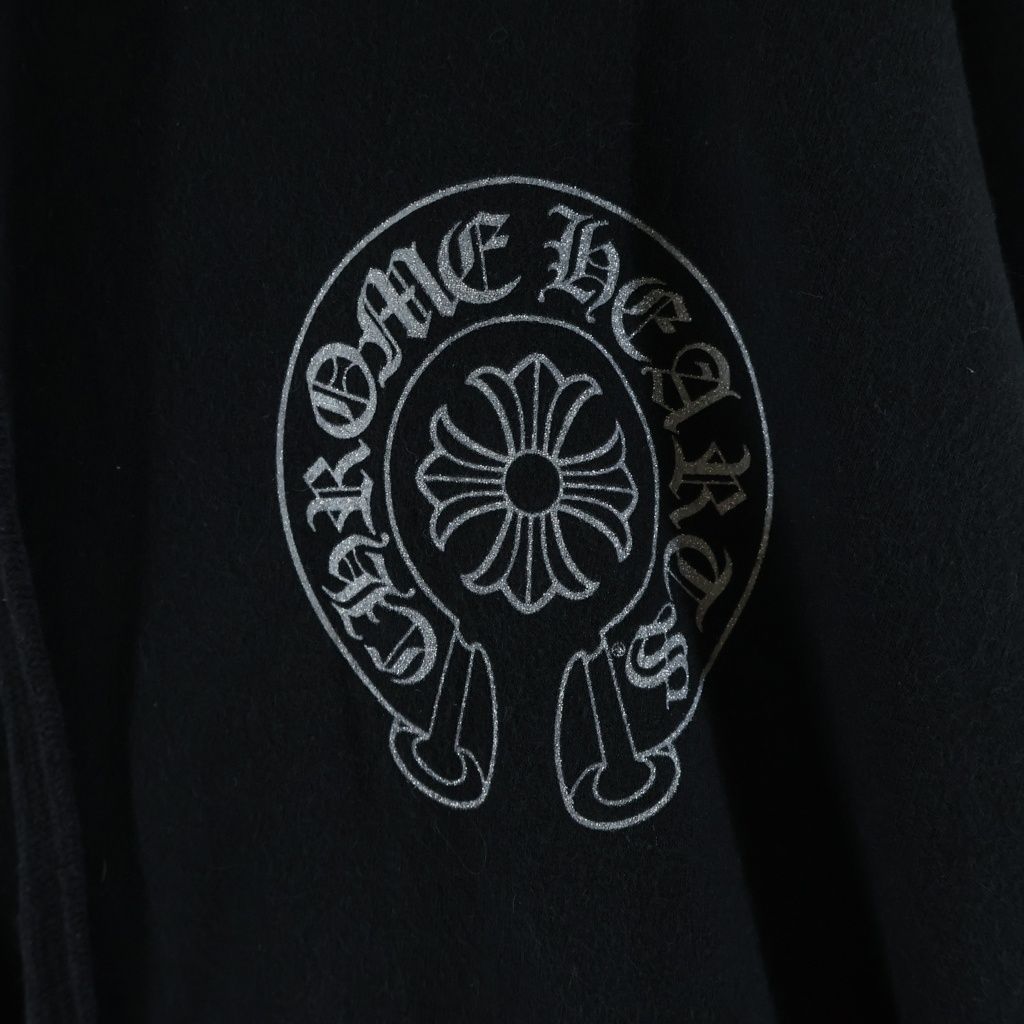 Chrome Hearts Wwwchromeheartscom Silver Glitter Hoodie on Line Limited Horse — view 5