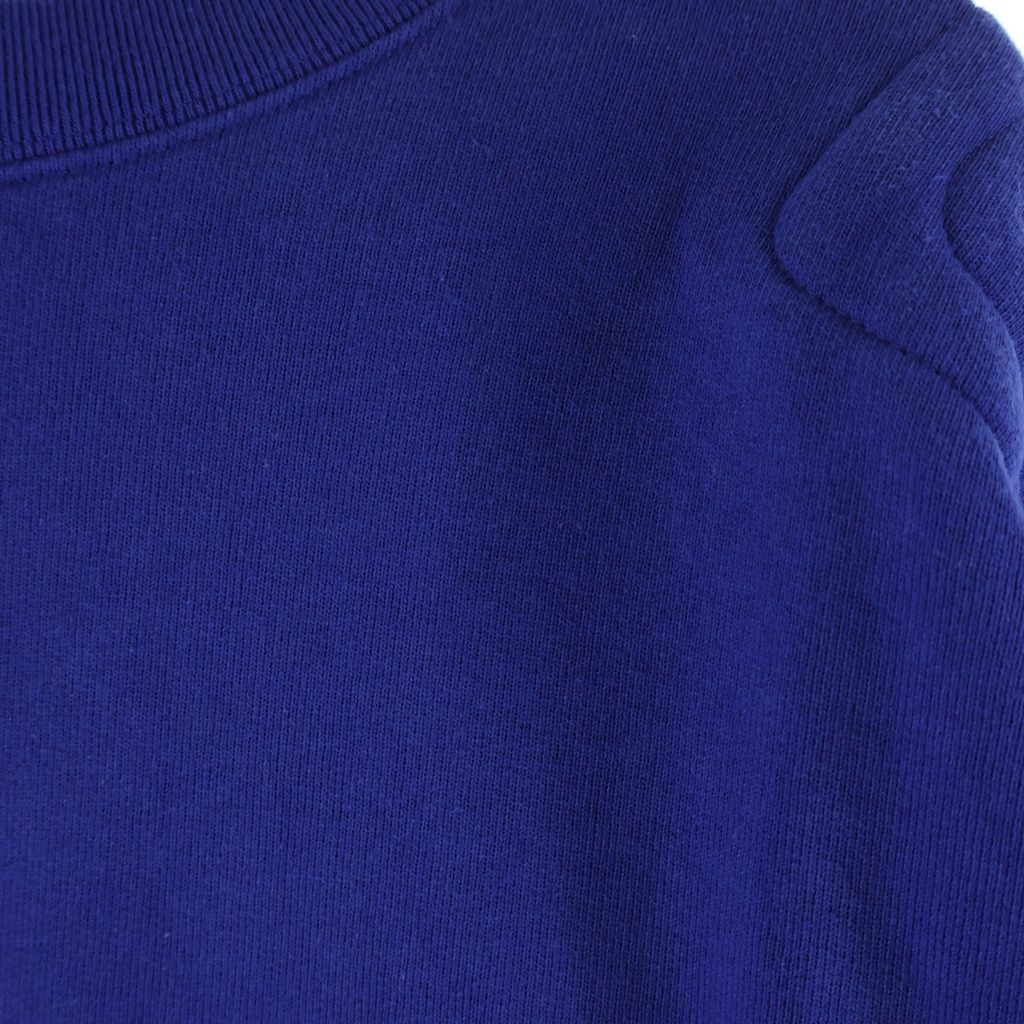 Gucci Back Logo City Print Crew Neck Sweatshirt Blue — view 4