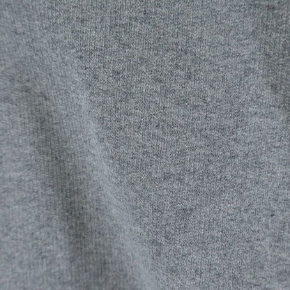 Moncler Felpa Logata Fleece Mirror Logo Sweatshirt Gray — view 5