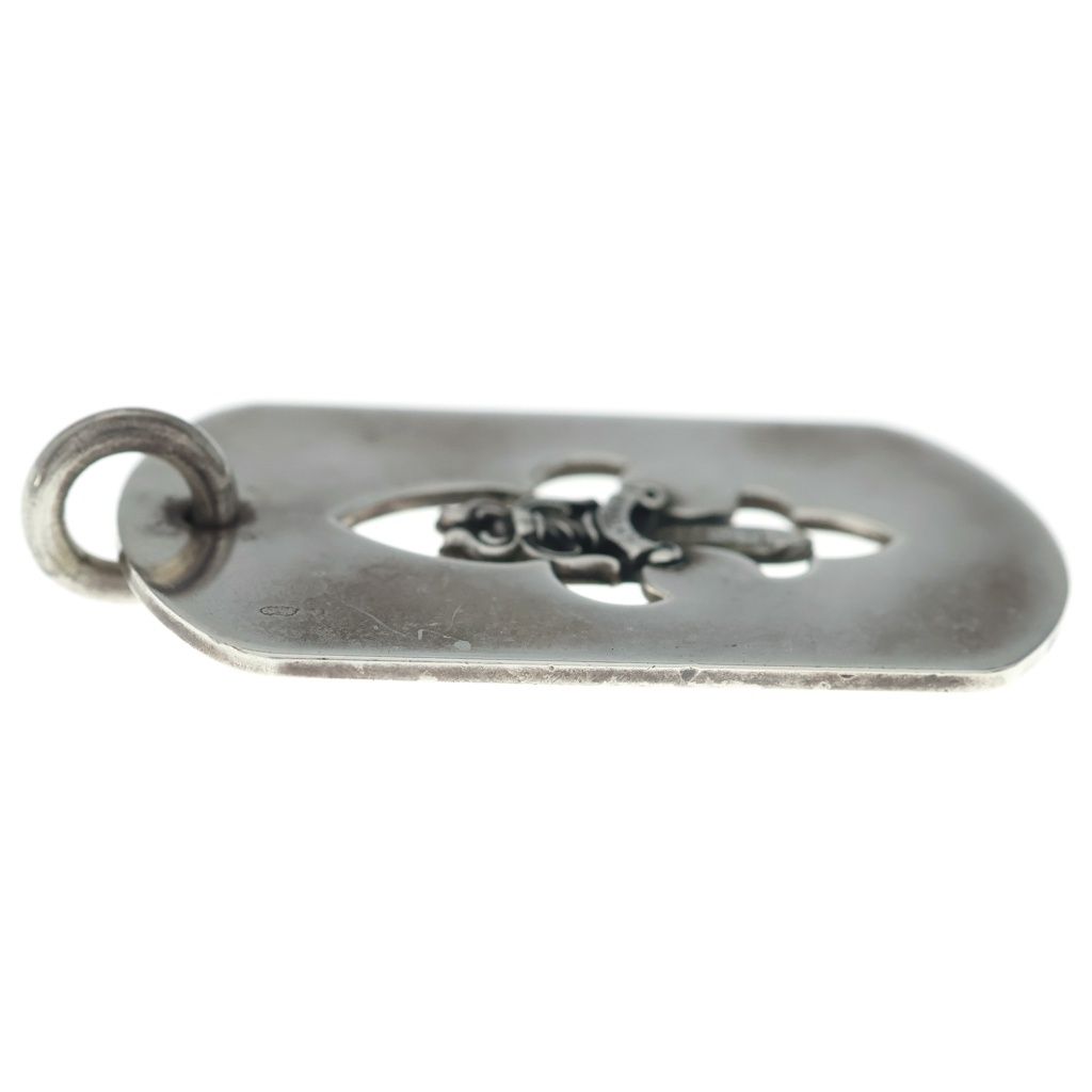 Chrome Hearts D Tag Sml Fle Dag Flare Daga Dog Tag Small Pendant — view 3