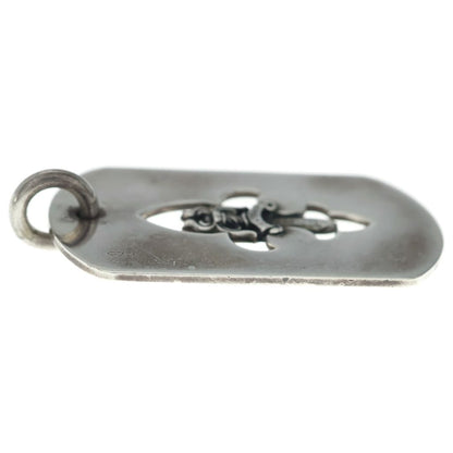 Chrome Hearts D Tag Sml Fle Dag Flare Daga Dog Tag Small Pendant — view 3