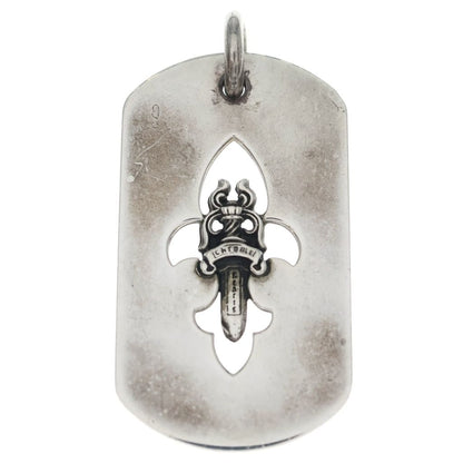 Chrome Hearts D Tag Sml Fle Dag Flare Daga Dog Tag Small Pendant