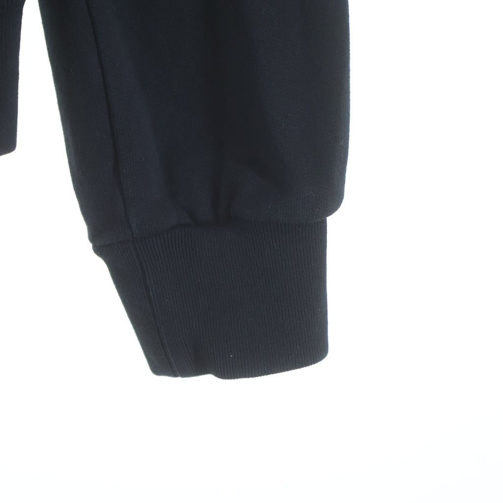 Dolce & Gabbana Logo Plate Zip Up Sweatshirt Hoodie Black — view 5