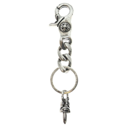 Chrome Hearts Clp Chn Classic-s Short Classic Link Key Chain Silver