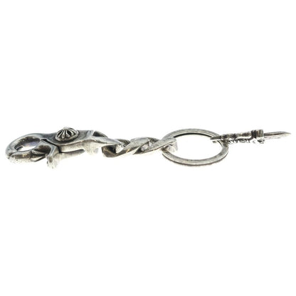 Chrome Hearts Clp Chn Classic-s Short Classic Link Key Chain Silver — view 4