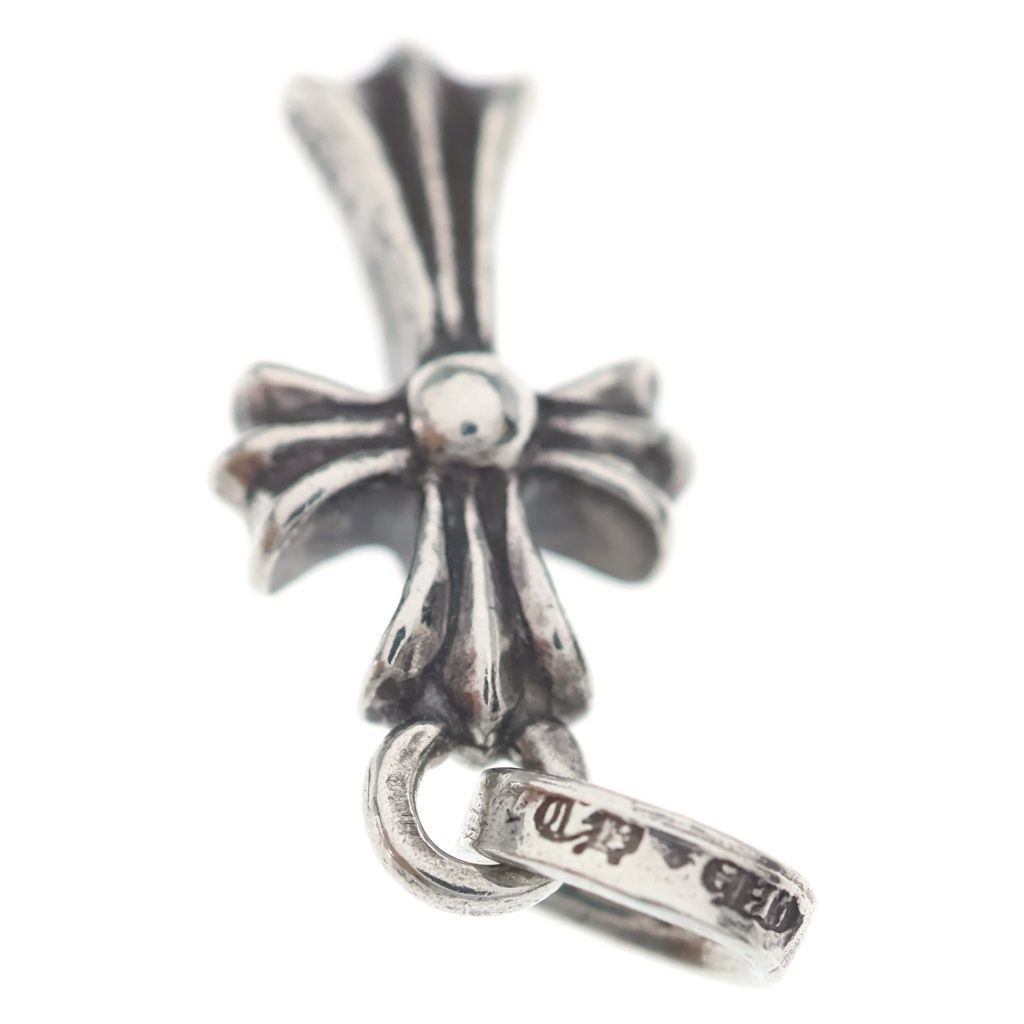 Chrome Hearts Crs Baby Fat Cross Pendant Silver — view 6