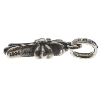 Chrome Hearts Crs Baby Fat Cross Pendant Silver — view 3