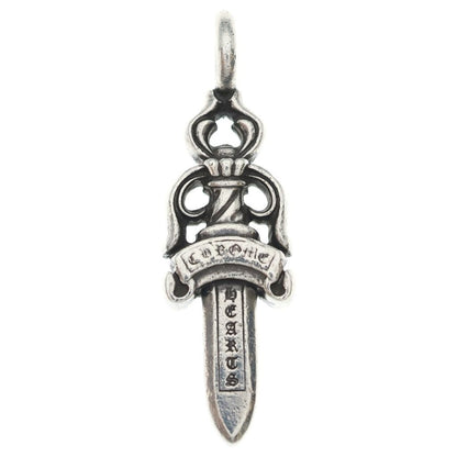 Chrome Hearts Double Dagger Daga Pendant Silver — view 2