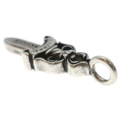 Chrome Hearts Double Dagger Daga Pendant Silver — view 6