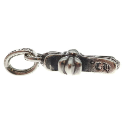 Chrome Hearts Crs Baby Fat Cross Pendant Silver — view 4