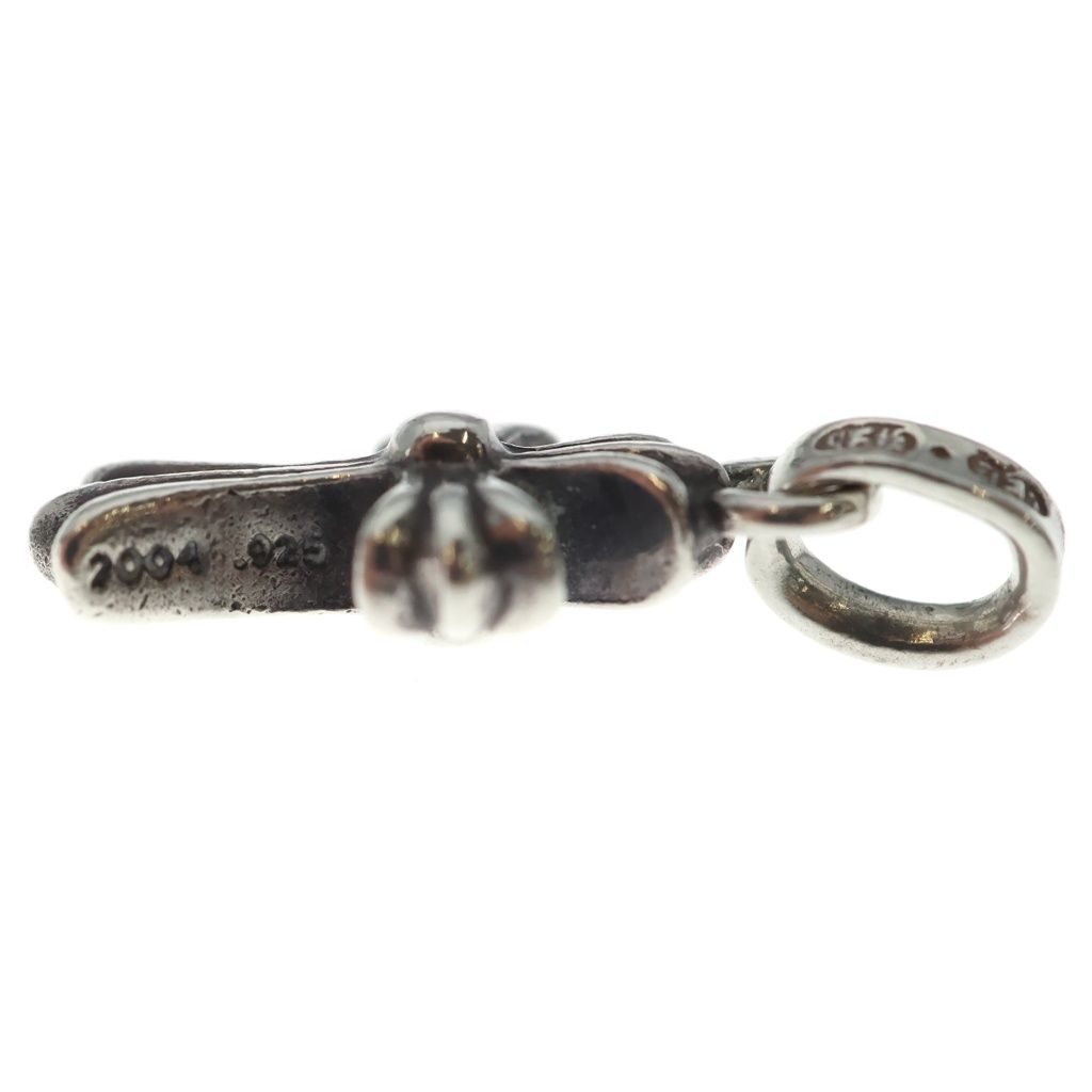 Chrome Hearts Crs Baby Fat Cross Pendant Silver — view 3