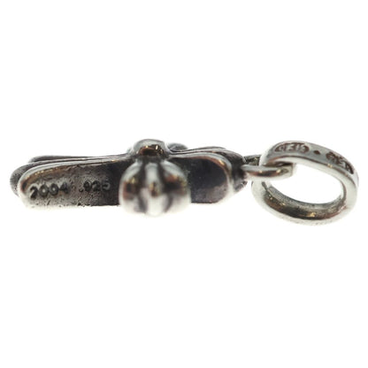 Chrome Hearts Crs Baby Fat Cross Pendant Silver — view 3