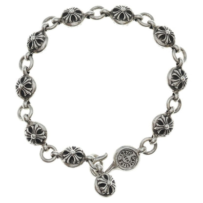 Chrome Hearts No2 Ball 2 Cross Bracelet Silver — view 2