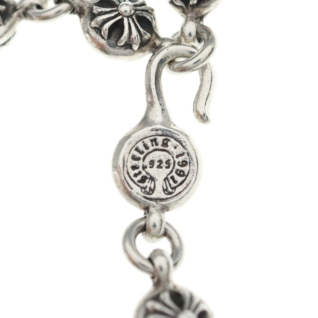 Chrome Hearts No2 Ball 2 Cross Bracelet Silver — view 6
