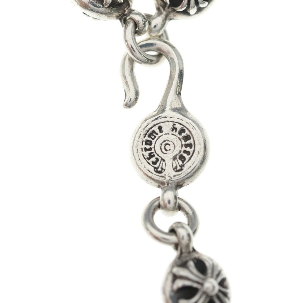 Chrome Hearts No2 Ball 2 Cross Bracelet Silver — view 5