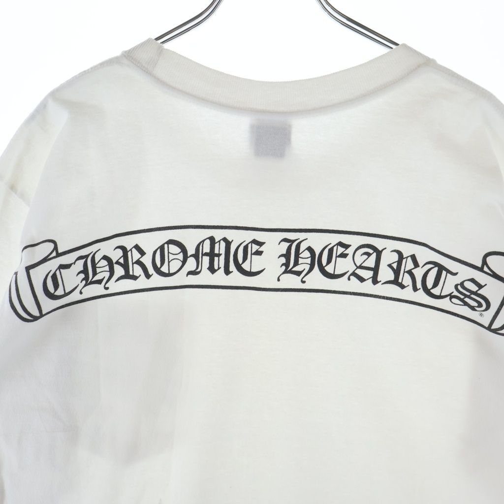 Chrome Hearts Vintage Back Scroll Label Star Print Short Sleeve Pocket T-Shirt — view 4