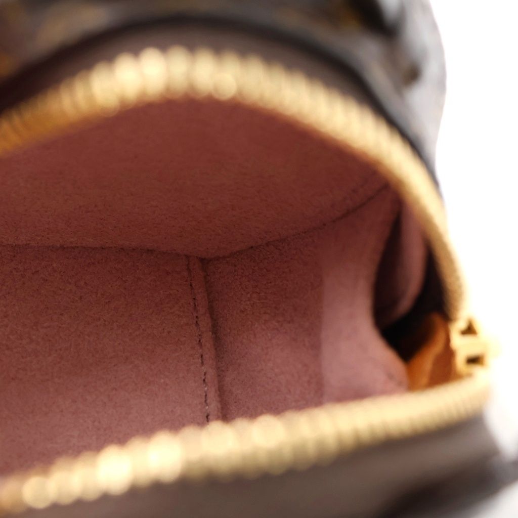 Louis Vuitton Monogram Porte Cles Papi Leather Key Holder Pouch Case Charm — view 5